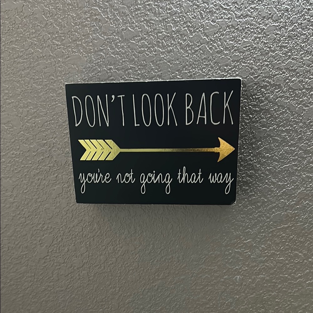 Black and Gold Inspirational Wall Decor